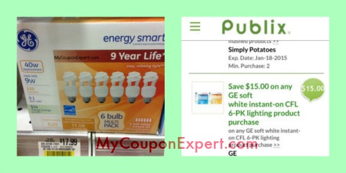 Hot Deal Alert! GE Energy Smart Light Bulbs Only $2.99 Until 12/19 at Publix