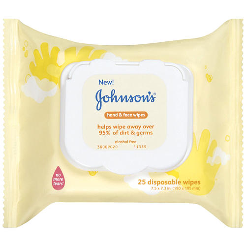 Johnson’s Hand & Face Wipes Only $1.49 at Walgreens