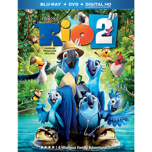Rio 2 Blu-ray + DVD + Digital Combo Pack Only $3.99 at Target