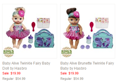 Baby Alive Dolls Only $19.99 – Reg $54.99