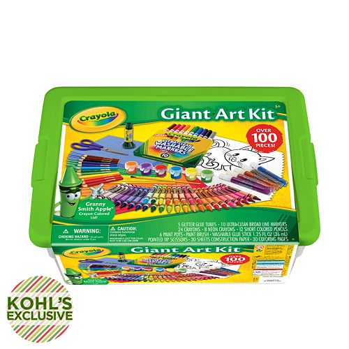 Crayola Giant Art Kit Only $19.99 – Reg $34.99