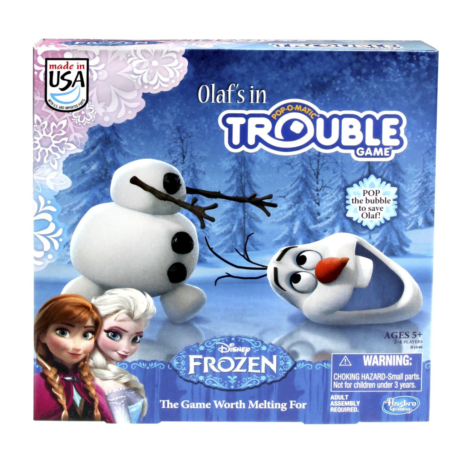 Frozen Olaf’s in Trouble Game Only $11.99 – Reg $16.99