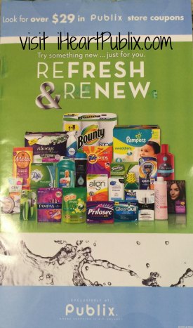 New Publix Coupon Booklet: Refresh & Renew Booklet