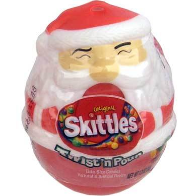 Skittles Christmas Tree or Santa Candy Dispensers Only $0.62 at Walgreens