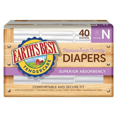 Earth’s Best TenderCare Diapers Jumbo Packs Only $6.99 at Target