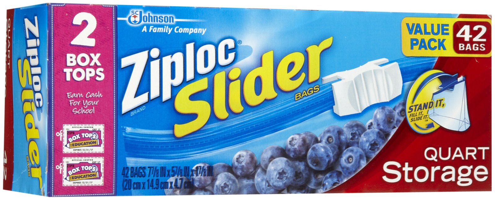 Ziploc Bags Value Sized Slider Bags Only $3.86 at Target (Reg. $7.59)