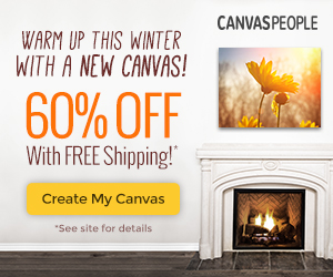 Valentine’s Day Special: 65% Off All Canvas Sizes + Free Shipping from Canvas People