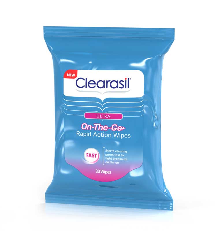 Clearasil Ultra On the Go Wipes Only $2.71 at Walgreens