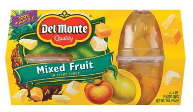 Del Monte Mixed Fruit Only $1.50 at Target