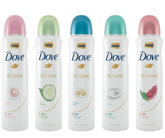 Dove Dry Deodorant Spray Only $1.59 at Target
