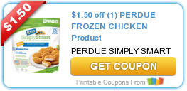 New Printable Coupon: $1.50 off (1) PERDUE FROZEN CHICKEN Product
