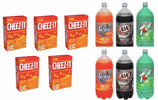 Cheez-Its & 2 Liters Only $0.78 at Target (Starting 1/25)