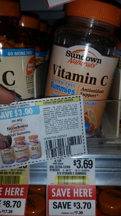 Publix Hot Deal Alert! Sundown Adult Vitamin Gummies Only $0.69