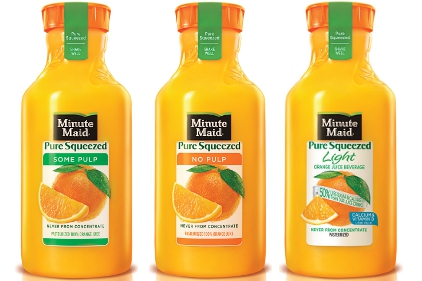 Minute Maid Pure Squeezed Orange Juice Only $2.25 (Starting 2/19 or 2/18 for some)
