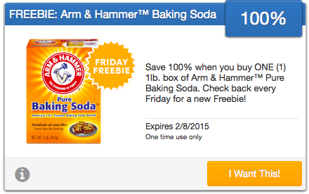 FREE Arm & Hammer Baking Soda