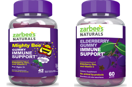 Zarbee’s Naturals Mighty Bee or Elderberry Gummy Immune Support Sample Only $0.49 at CVS