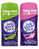 New Coupon! Check it out!  $1.00 off any Lady Speed Stick Deodorant Twin Pack