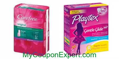 Publix Hot Deal Alert! CHEAP Deal on Carefree and Playtex Until 3/25
