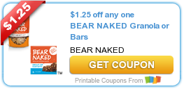 Hot New Printable Coupons: Bear Naked Granola, Nutri-Grain, Silk, Kellogg’s, and MORE!!