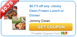 Hot New Printable Coupons: Jimmy Dean, Crest, Purina, and MORE!!
