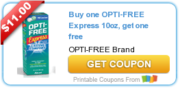 Hot New Printable Coupons: Opti-Free, Purina, Schick, Dr. Cocoa, Horizons, and MORE!