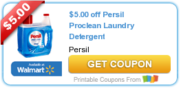 Hot Printable Coupon: $5.00 off Persil Proclean Laundry Detergent