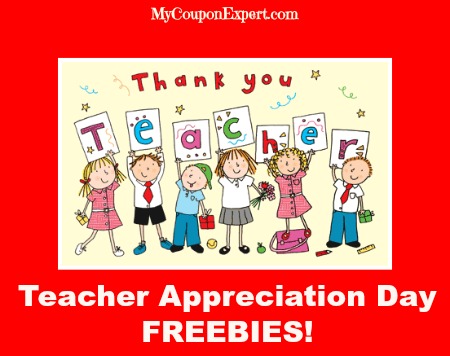 Teacher Appreciation Day FREEBIES!!