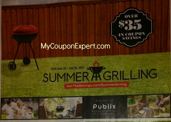 NEW Publix Coupon Booklet!  SUMMER GRILLING!  Printable too!