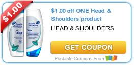 HOT New Printable Coupon: $1.00 off ONE Head & Shoulders product