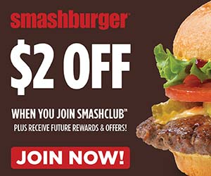 HOT COUPON: $2.00 off $5.00 Purchase at Smashburger