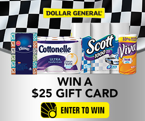 Paper Products Dollar General Coupon + $25 Dollar General Gift Card Giveaway