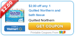 Hot New Printable Coupon: $2.00 off any 1 Quilted Northern and bath tissue