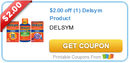 HOT New Printable Coupons: Delsym, Arm & Hammer, Wet Ones, Edge, Huggies, Kellogg’s, and MORE!