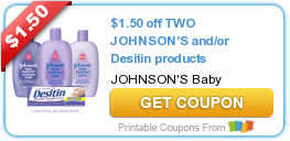 HOT New Printable Coupons: Johnson’s, Prego, Campbell’s, Hunts, Manwich, and MORE!