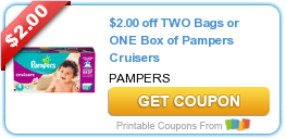 HOT New Printable Coupons: Pampers, Oral-B, Purina, Starbucks, Aveeno, and MORE!!