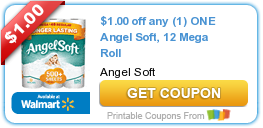Hot Printable Coupon: $1.00 off any (1) ONE Angel Soft, 12 Mega Roll