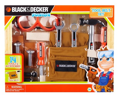 Target 50% off Toy Deal for 11/24 – Black & Decker Jr. Tool Belt Set Only $4.15!!!!
