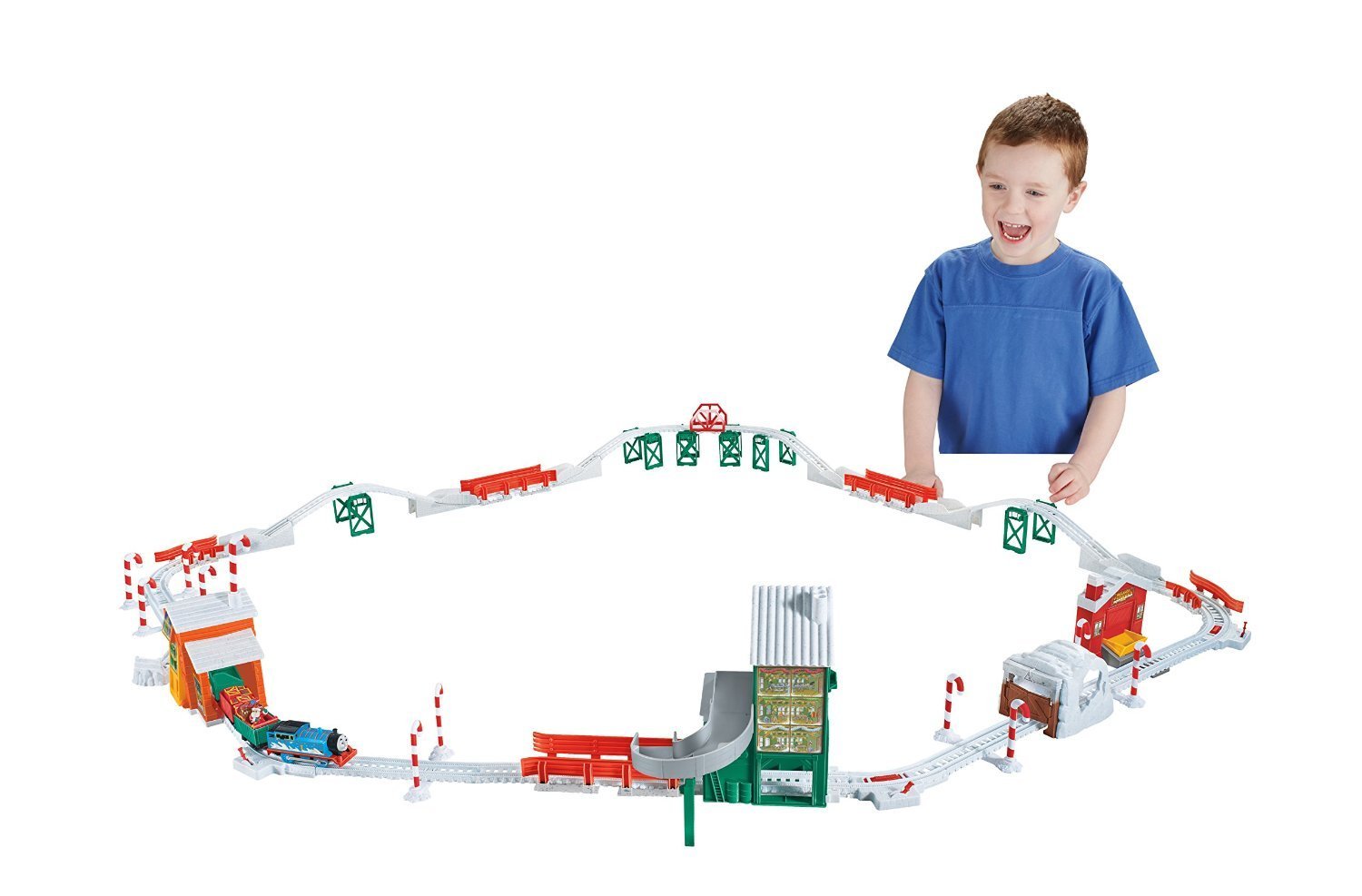 Thomas the Train TrackMaster Holiday Cargo Delivery Set Only $39.99 – 50% Savings!!