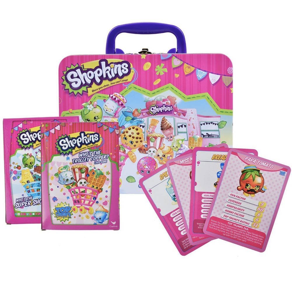 Shopkins Top Trumps Collectors Tin (LOTS Included) Only $8.89 – 72% Savings