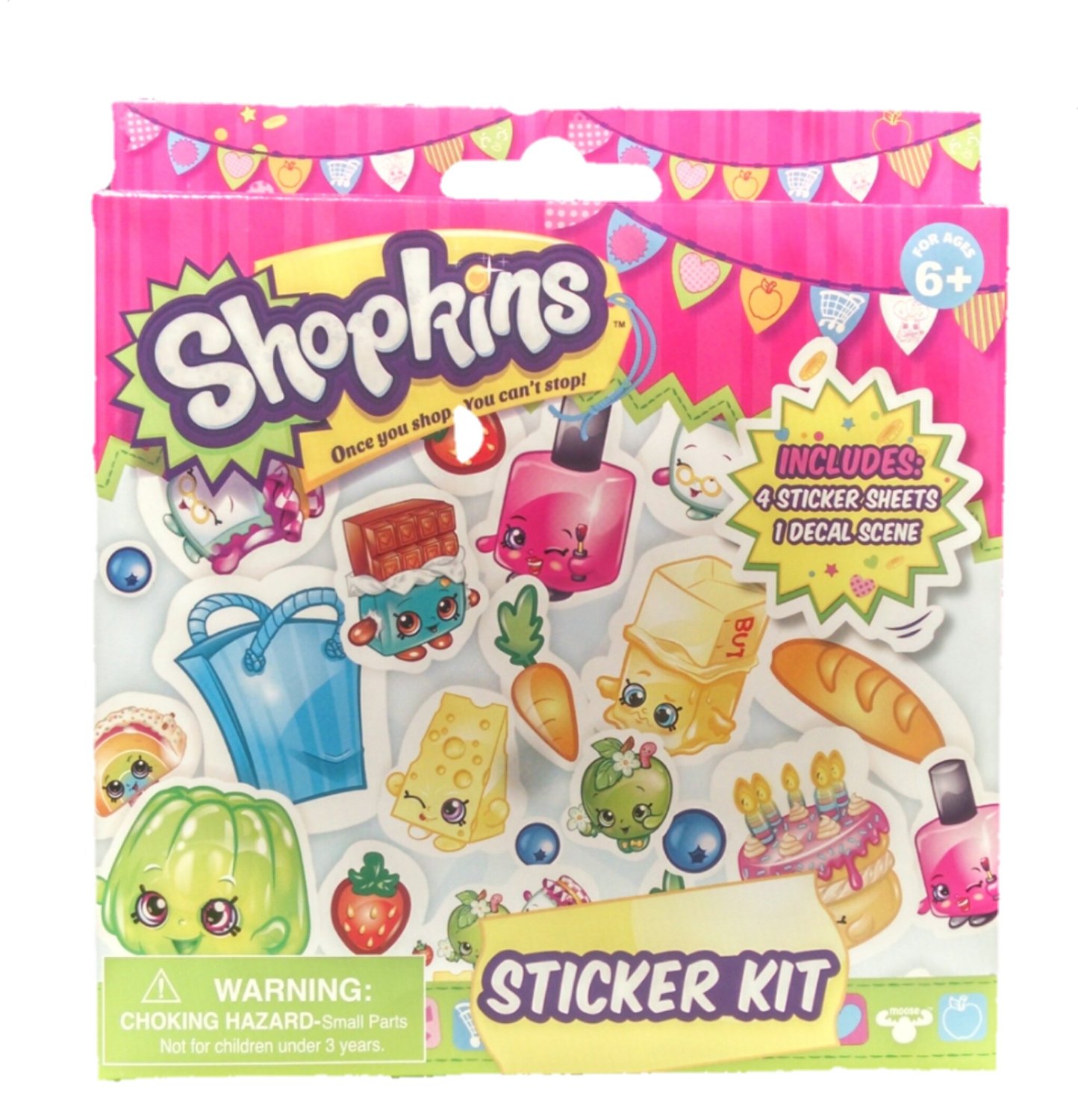 Shopkins Boxed Sticker Activity Kit Only $7.24 – 64% Savings!