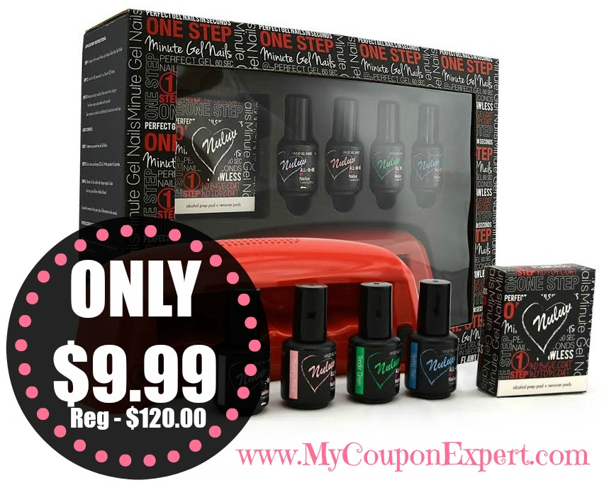 HOT ONLINE DEAL: Professional 6-Piece All-In-One Gel Polish Kit Only $9.99 – Reg. $120.00!!!