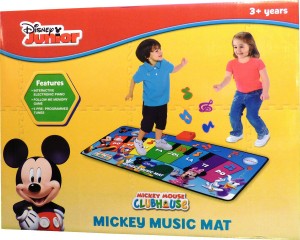 mickey music mat