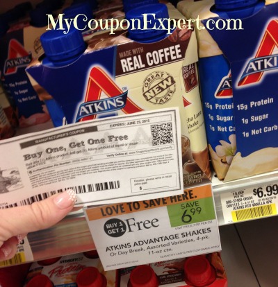 TWO FREE Atkins Shakes or Entrees at Publix!!  PRINT NOW FOR THE SALE!