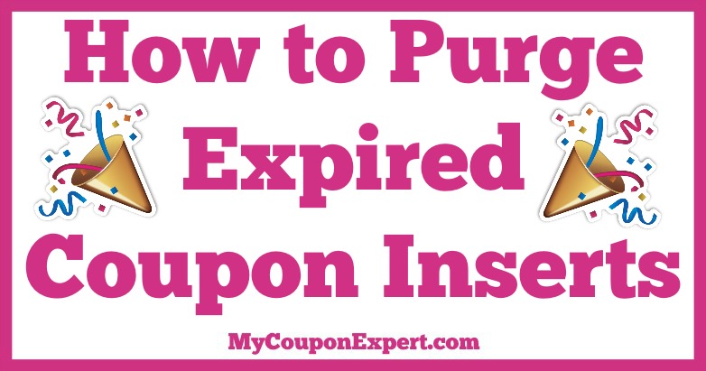 How to Purge Expired Coupon Inserts!
