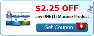 HOT Printable Coupon: $2.25 off any ONE (1) Mucinex Product