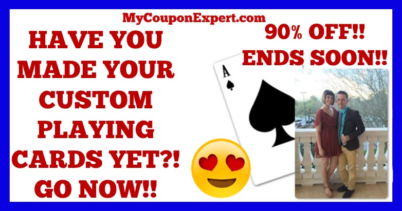 Check This Deal Out!! Custom Playing Cards Only $1.99 from York Photo – 90% Savings!!!