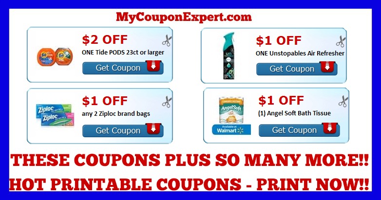 Check These Coupons Out & Print NOW! Ziploc, Angel Soft, Nature Made, Swiffer, Febreze, and MORE!!