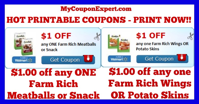 Check These Coupons Out & Print NOW! TWO HOT Farm Rich Printable Coupons
