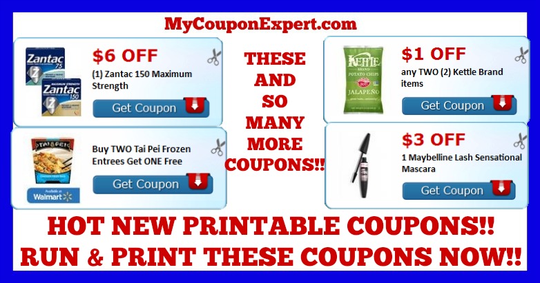 Check These Coupons Out & Print NOW! Kettle, Nestle, Tai Pei, Gerber, Huggies, and SO MUCH MORE!!