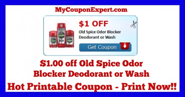 Old Spice Printable Coupon